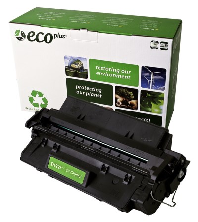 EcoPlus Jumbo Yield Black Toner Cartridge compatible with the HP (HP 96A) C4096A