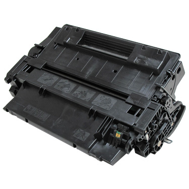 Black Toner Cartridge compatible with the HP (HP 55A) CE255A