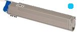 Cyan Toner Cartridge compatible with the Okidata (TypeC7) 42918903