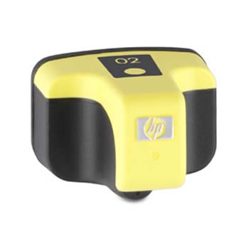 Yellow Inkjet Cartridge compatible with the HP (HP 02) C8773WN