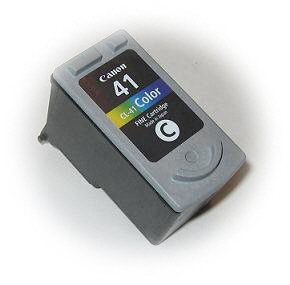Tri-Color Inkjet Cartridge compatible with the Canon CL-41 0617B002