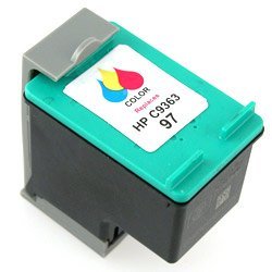 Tri-Color Inkjet Cartridge compatible with the HP (HP 97) C9363WN