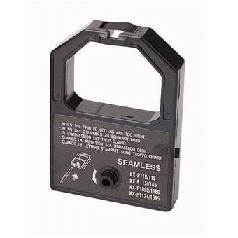 Black  Printer Ribbon compatible with the Panasonic KX-P145