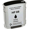 High Capacity Black Inkjet Cartridge compatible with the HP (HP88) C9396AN