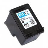 Black Inkjet Cartridge compatible with the HP (HP 92) C9362WN