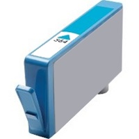 Cyan Inkjet Cartridge compatible with the HP (HP564) CB318WN (300 page yield)
