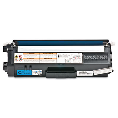 EcoPlus Cyan Toner Cartridge compatible with the Brother TN315C