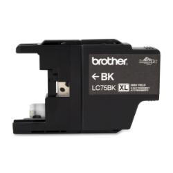 Black Inkjet Cartridge compatible with the Brother LC75BK (600 page yield)