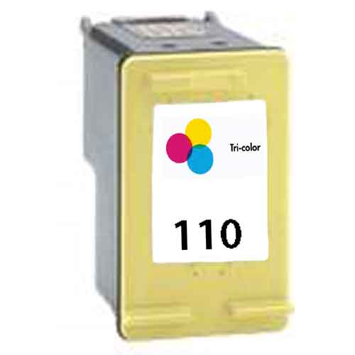 Tri-Color Inkjet Cartridge compatible with the HP (HP110) CB304AN