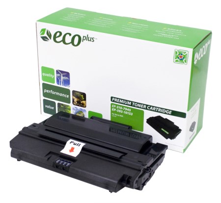 EcoPlus Black Toner Cartridge compatible with the Dell 310-7945