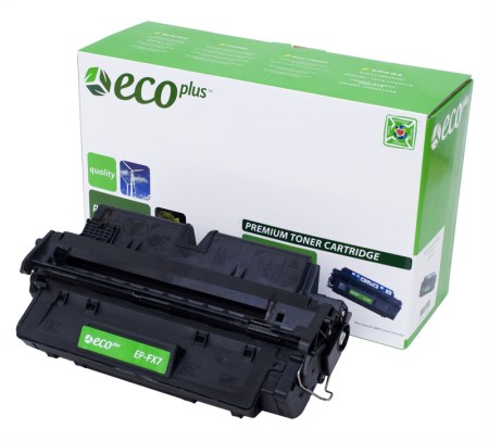 EcoPlus Black Toner Cartridge compatible with the Canon FX7 7621A001AA