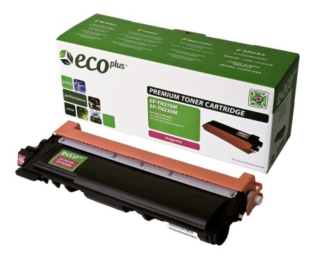 EcoPlus Magenta Toner Cartridge compatible with the Brother TN 210M