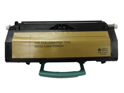 EcoPlus Black Toner Cartridge compatible with the Dell 330-5207 , 330-5206