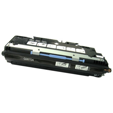 EcoPlus Black Toner Cartridge compatible with the HP Q2670A