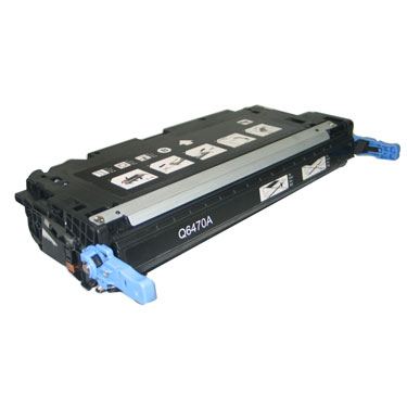 Black Toner Cartridge compatible with the HP Q6470A