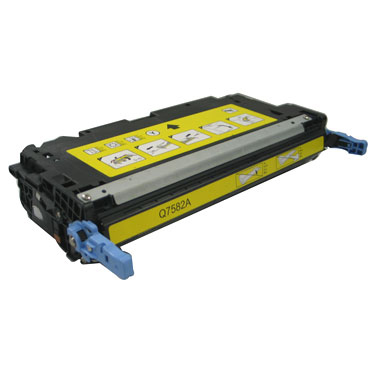 Yellow Toner Cartridge compatible with the HP Q7582A