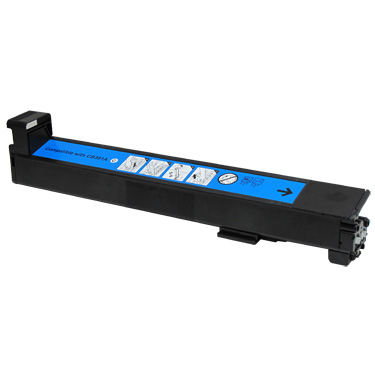 EcoPlus Cyan Toner Cartridge compatible with the HP CB381A ,  HP 824A