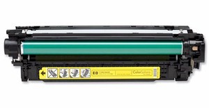 EcoPlus Yellow Toner Cartridge compatible with the HP CE402A