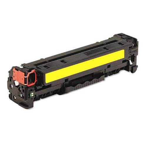 EcoPlus Yellow Toner Cartridge compatible with the HP CF212A