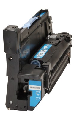 Cyan Drum Cartridge compatible with the HP CB385A