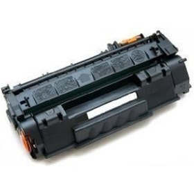 Jumbo Capacity Black  Toner Cartridge compatible with the HP  Q7553X