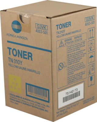 Konica Minolta 4053-501 Yellow Laser Toner Cartridge