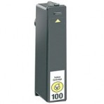 Yellow Ink Cartridge compatible with the Lexmark (#100) 14N1017 , 14N0902
