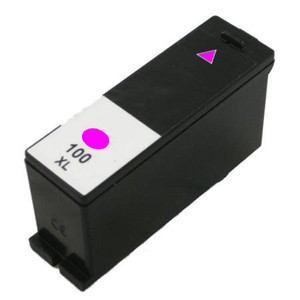 High CapacityMagenta   Ink Cartridge compatible with the Lexmark (#100M XL) 14N1070, 14N1055