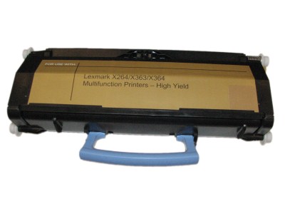 EcoPlus Black Laser Toner Cartridge compatible with the Lexmark X264H21G , X264H11G