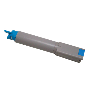 Cyan Toner Cartridge compatible with the Okidata 43459303